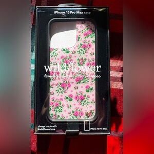Wildflower Pinky Promise iPhone Case 15 pro max